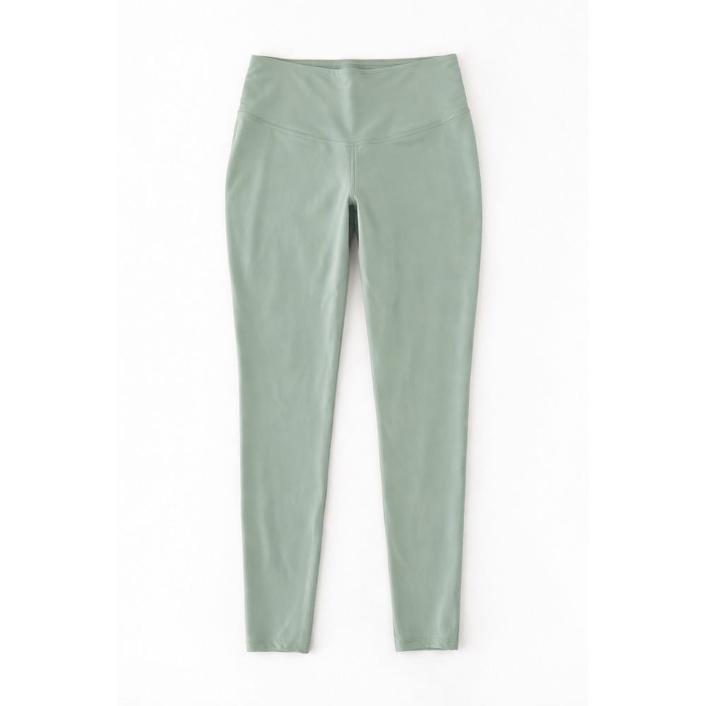 Lululemon Base Pace High Rise Leggings Size 12 Sage Green Nulux Running Yoga‎